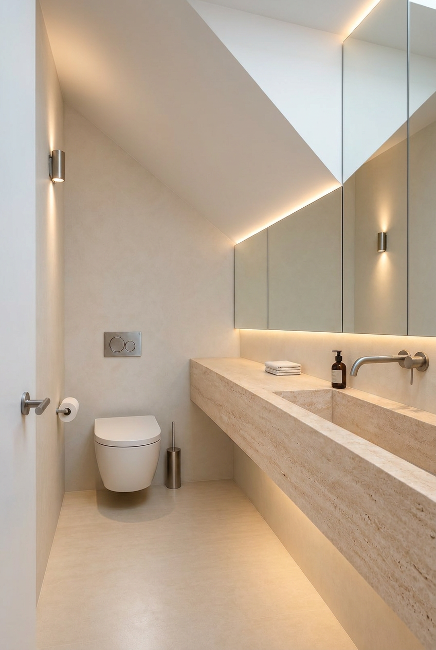 Ontwerpimpressie van badkamer